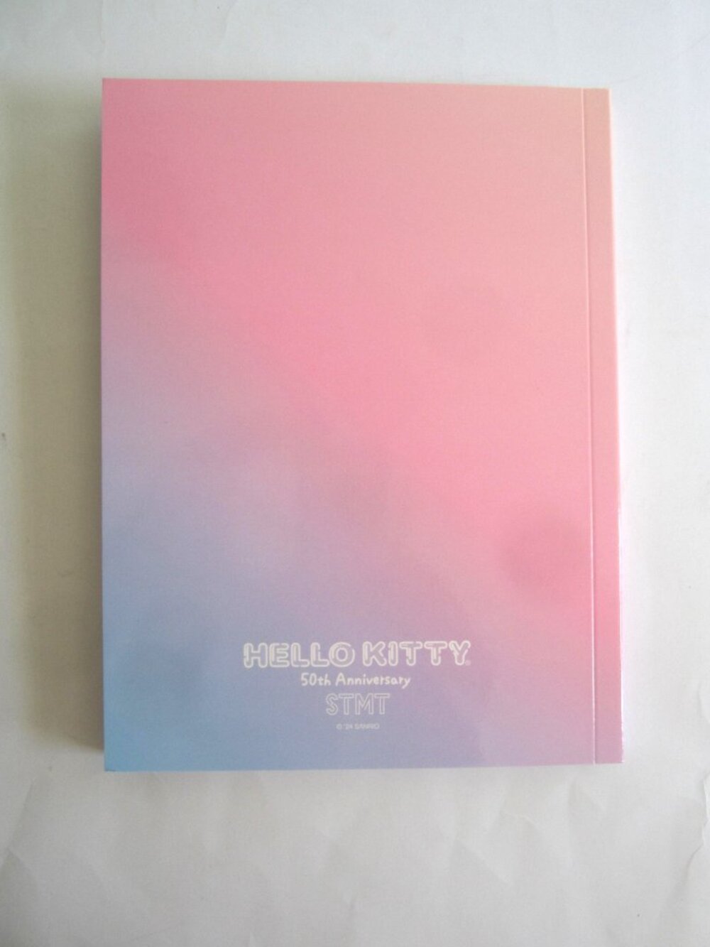 Hello Kitty Pink Gradient 50th Anniversary Edition Notebook Journal Stationery - Picture 3 of 7